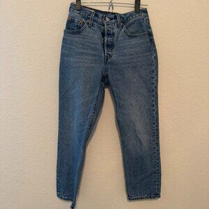 Levi's Premium 501 Crop Jeans